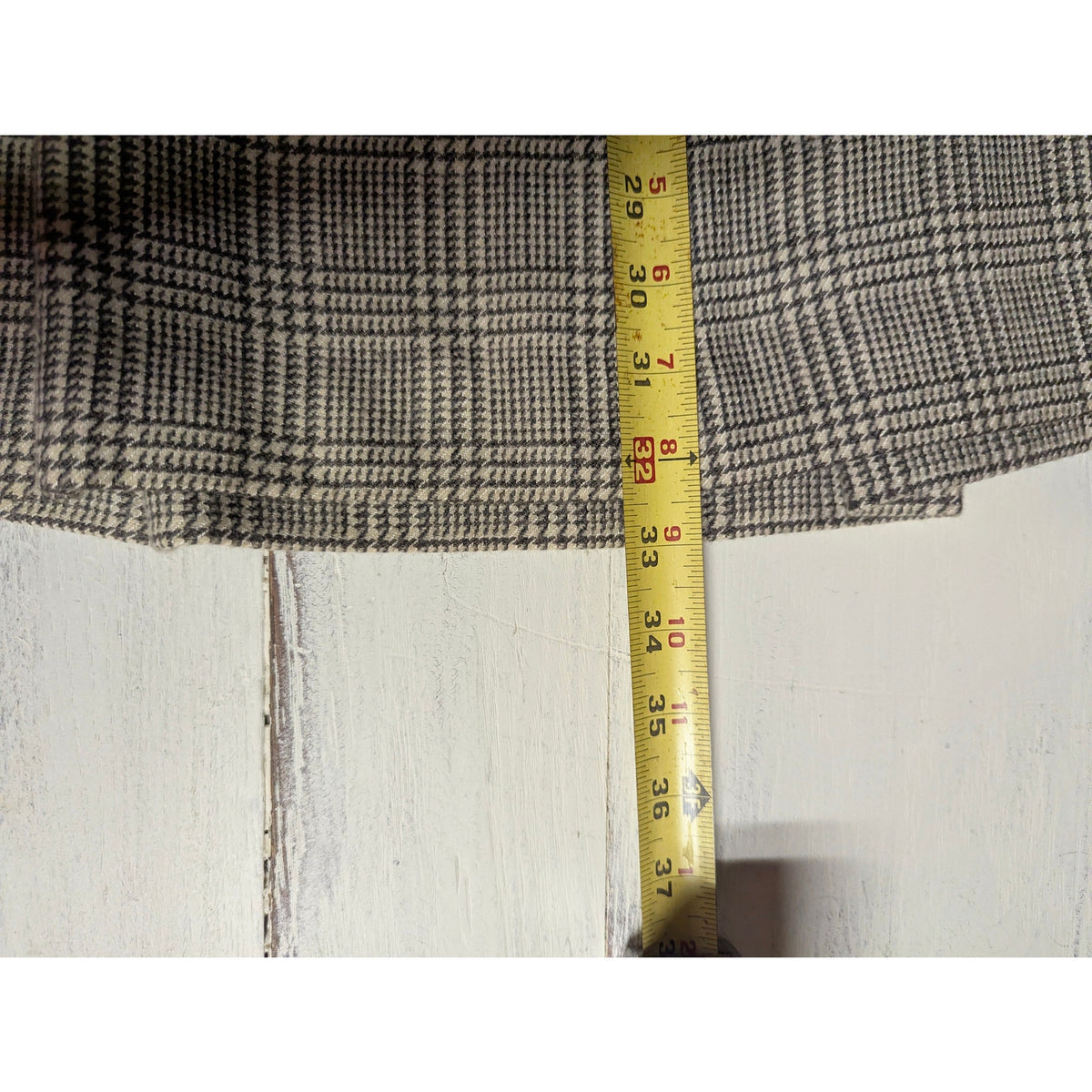 Vintage Plaid Wool Midi Skirt Small Academic Quiet Luxury 90s Vintage equestrian