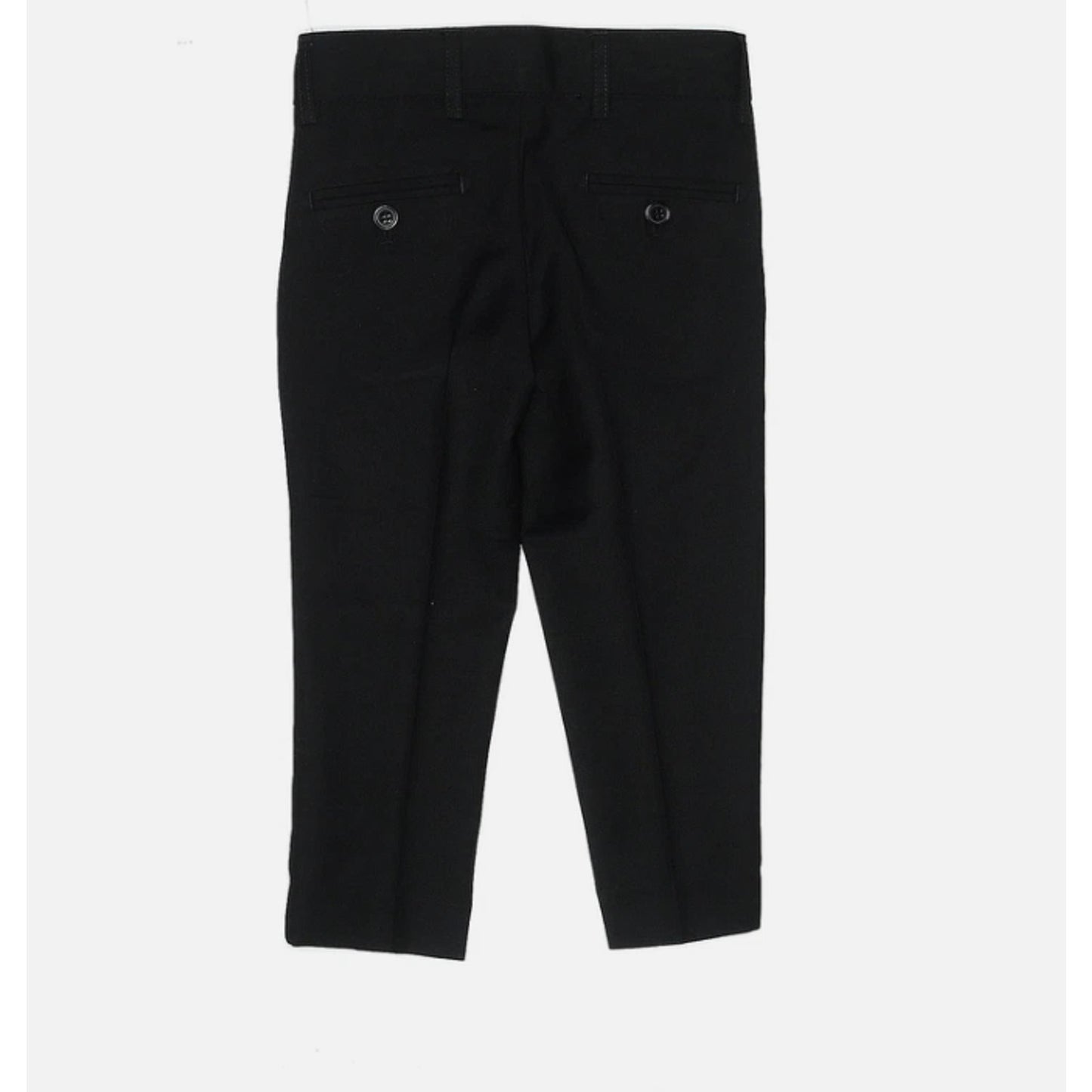 Isaac Mizrahi New York Boys Black Formal Dress Pant Size 5 Slim Fit Style PT2007