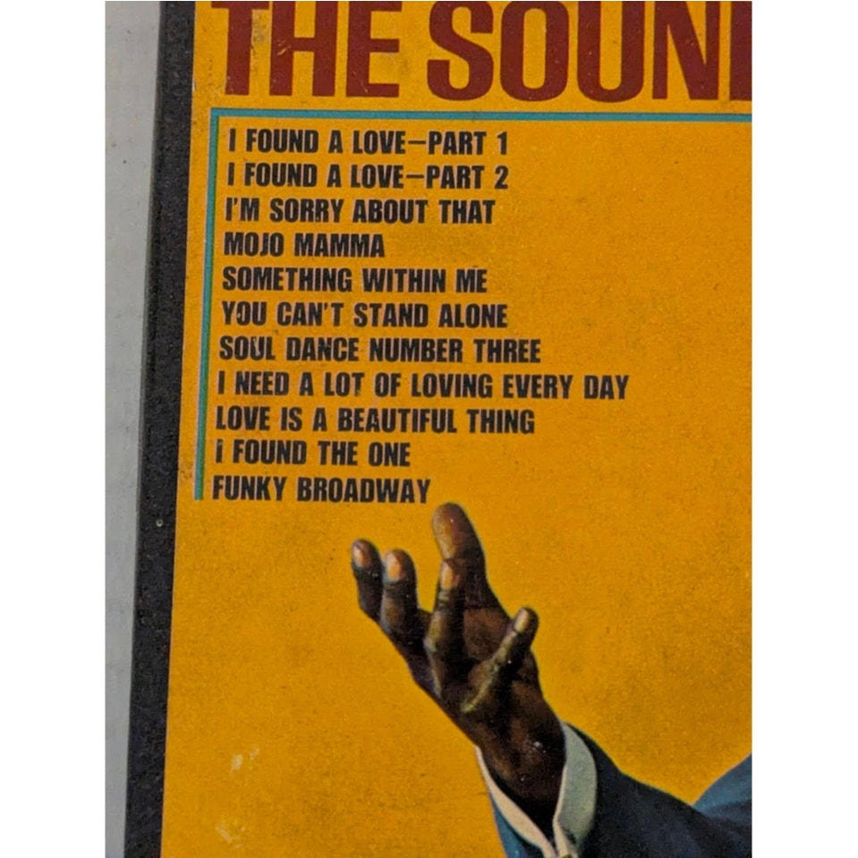 Vintage Wilson Pickett The Sound of Wilson Pickett Stereo Reel-to-Reel Tape 1967