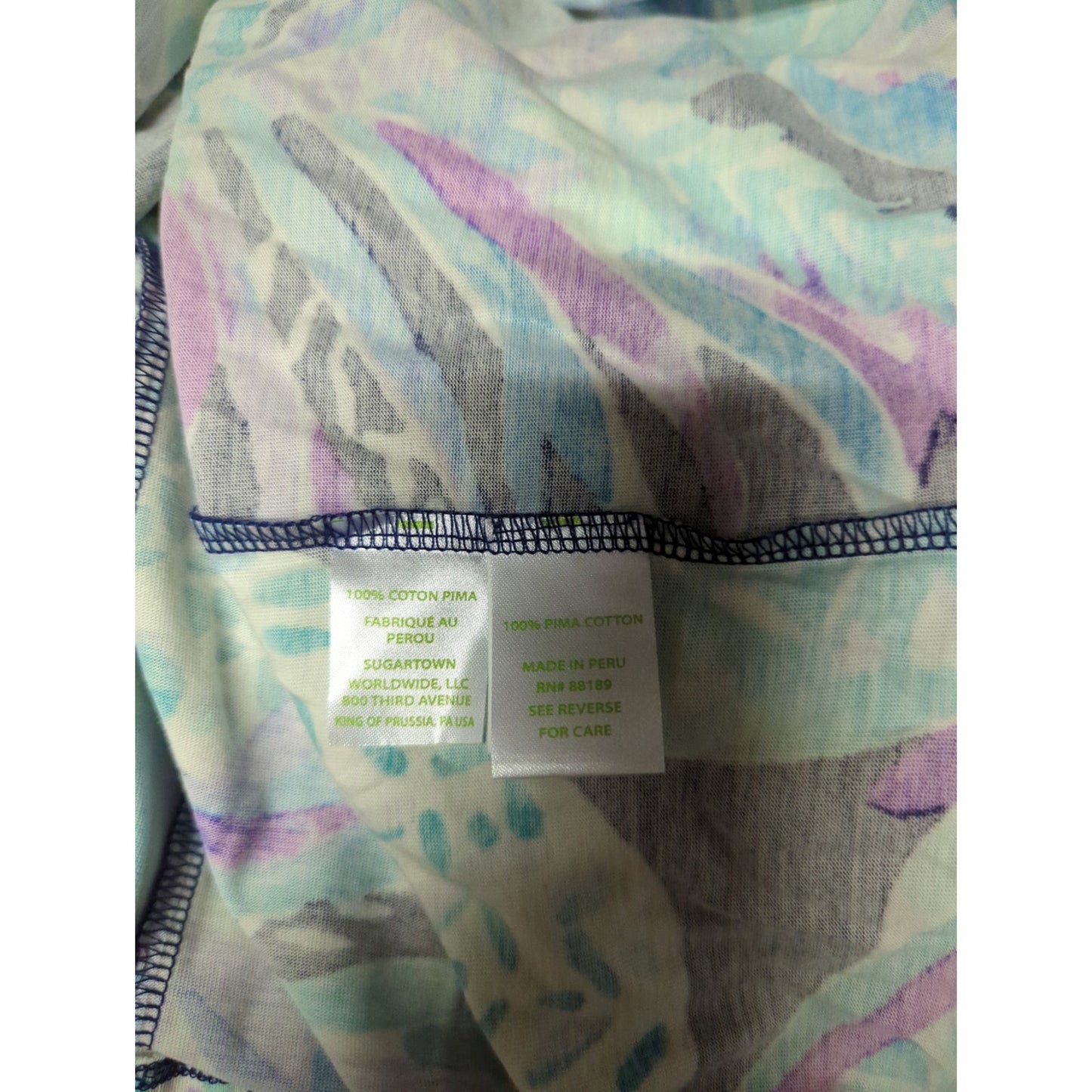 Lilly Pulitzer Hollee shift dress MEDIUM "Alotta Colada" print keyhole back
