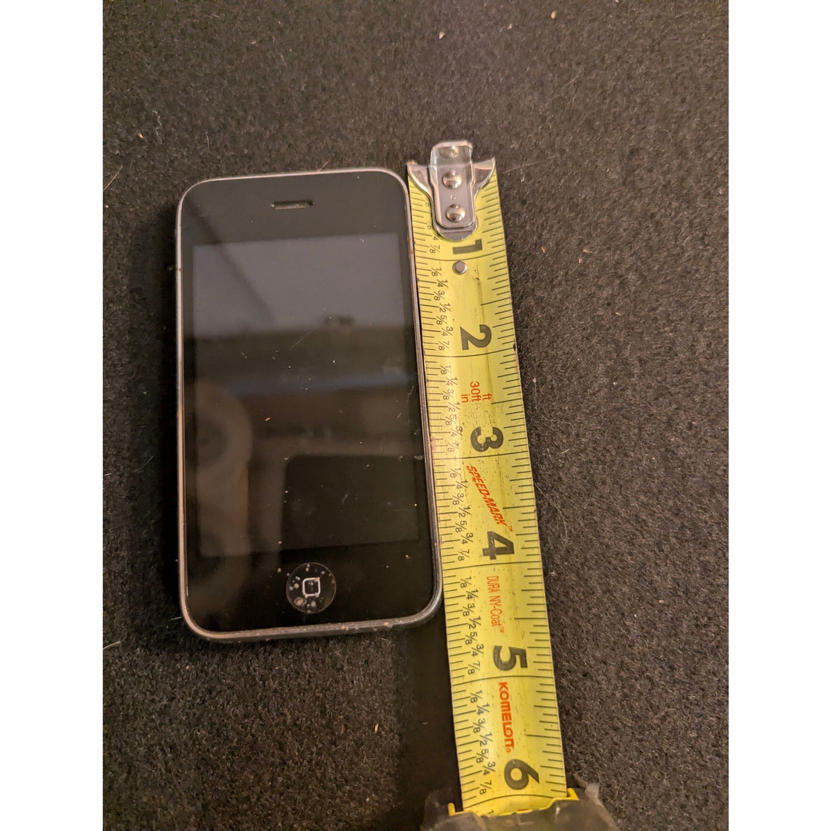 Vintage Apple iPhone 3G Model A1241 Black 2008 Smartphone Tech Prop AS-IS