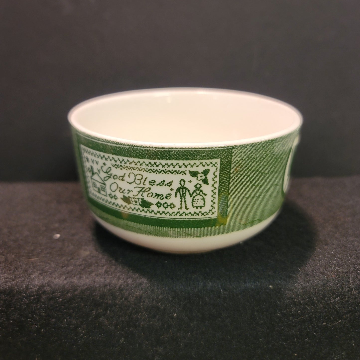 Vintage Teacup and Saucer colonial Homestead Pattern by Royal China