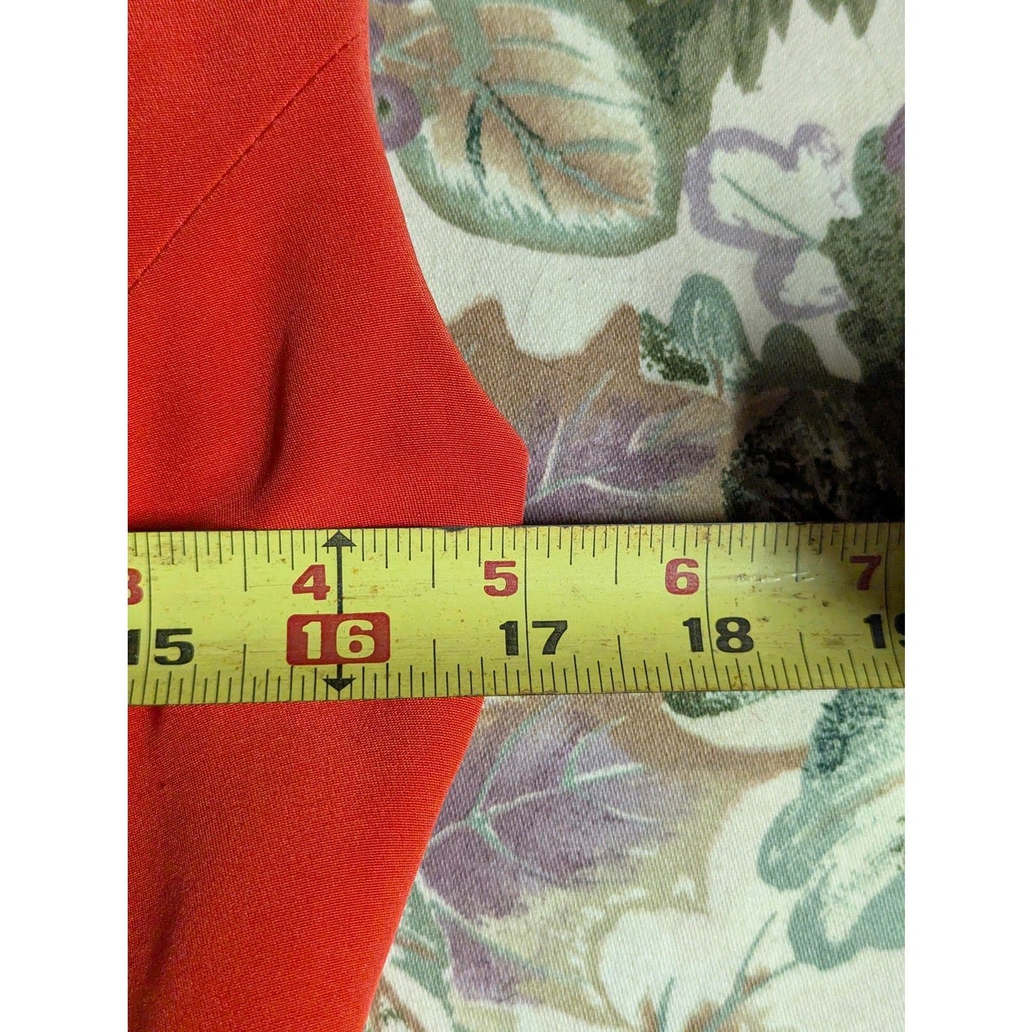 Vintage Red 100% Silk Button Up Sleeveless Vest Top Extra Small / Small