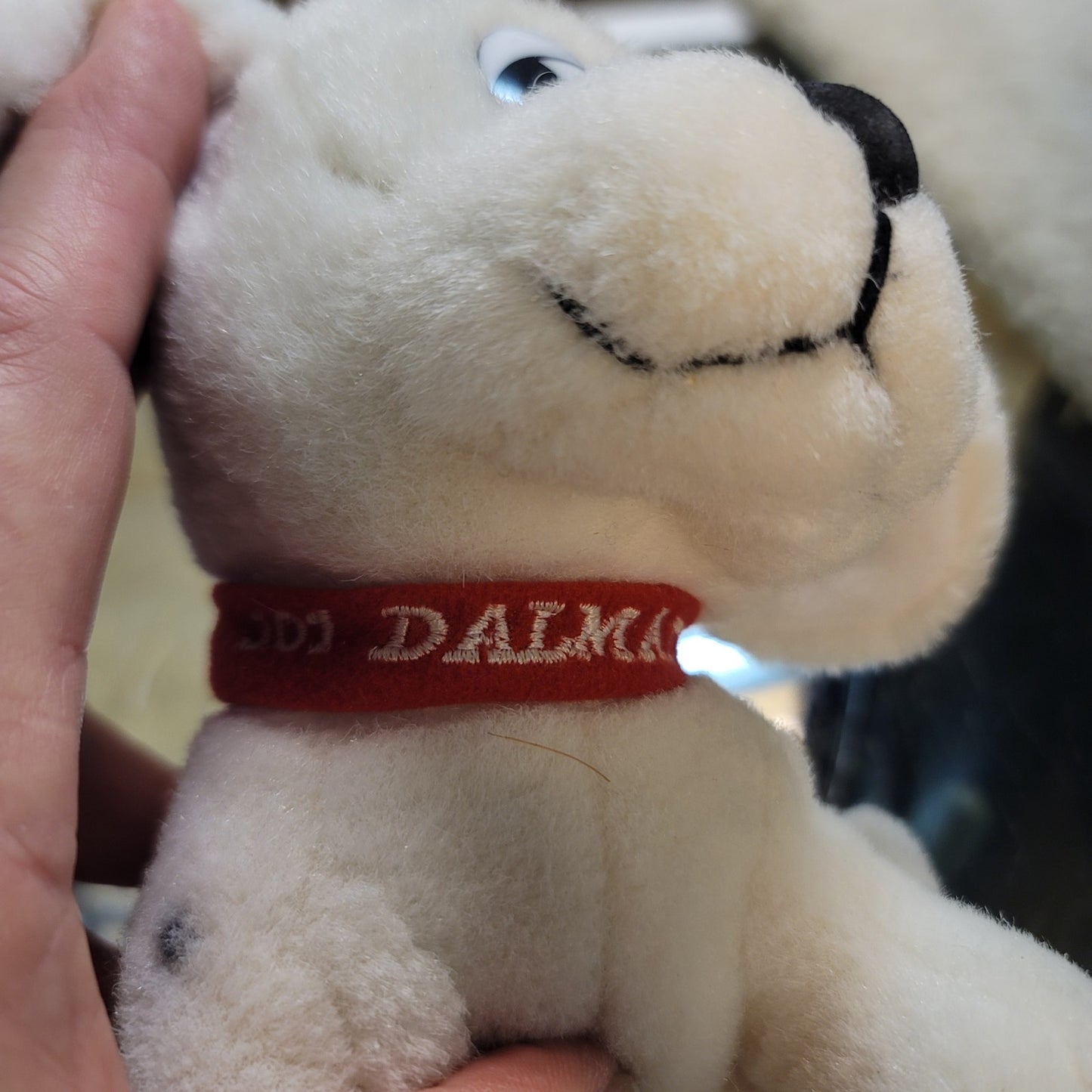 Vintage Disney 101 Dalmatians Plush Spotted Puppy Dog Stuffed Animal
