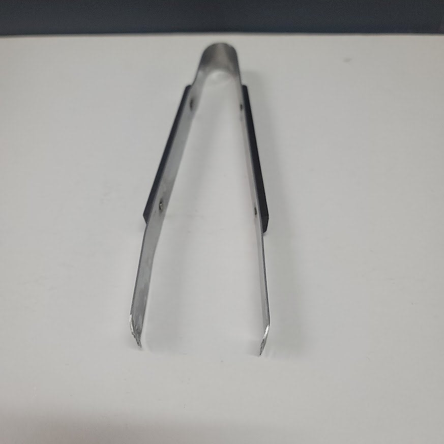 MCM Ice Tongs for Ice Bucket Stainless Steel & Wood Trim Made in Japan 7"