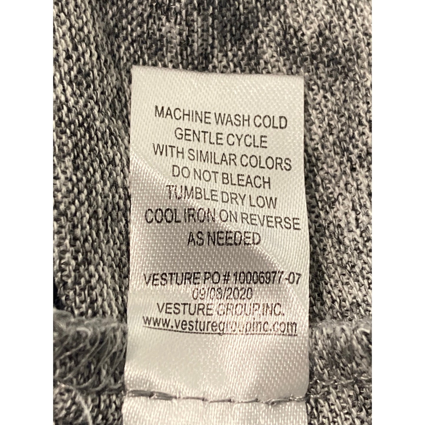 NWT Status by Chenault Ultra Soft Center Seam Cowl Sweater Sz Small Pearl Grey