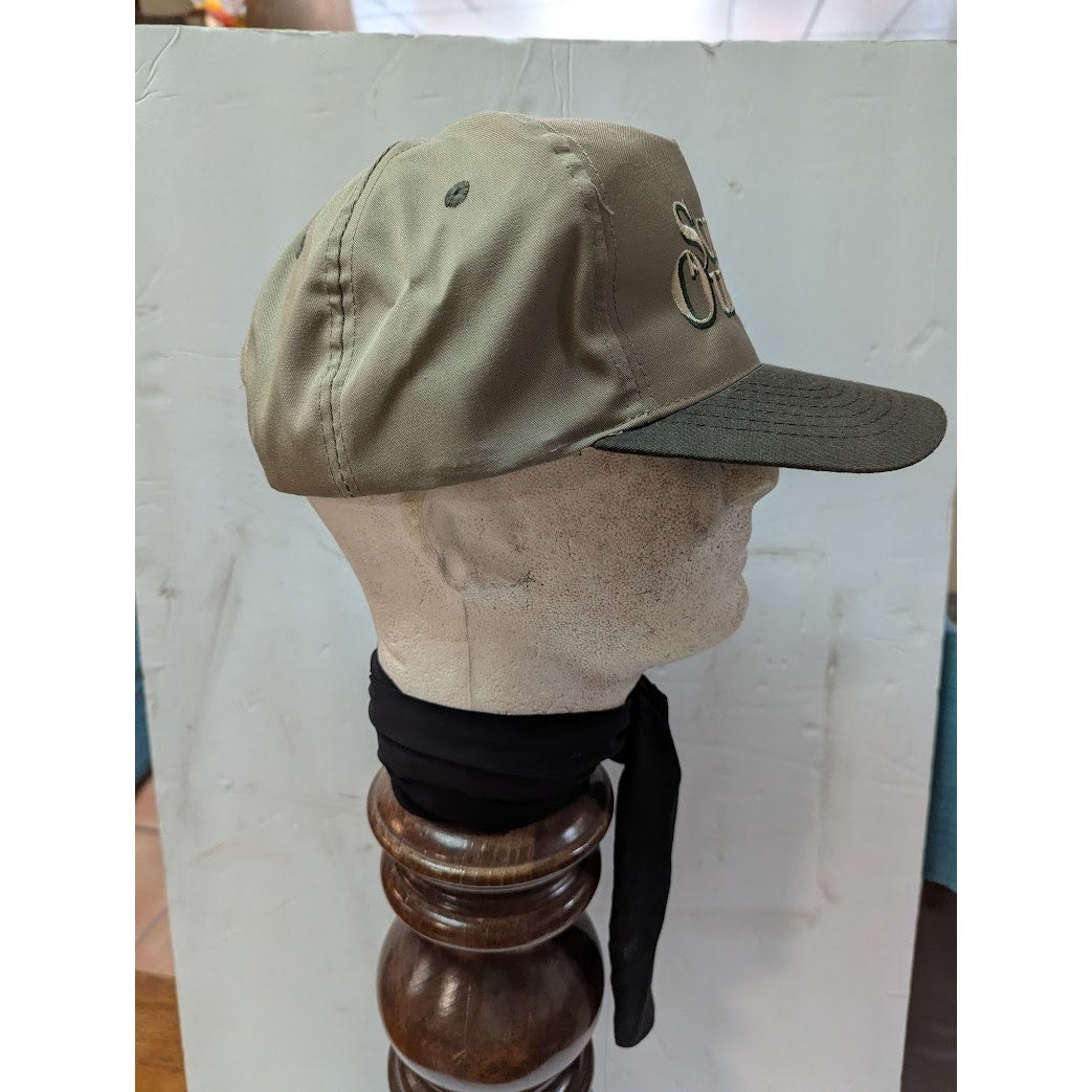 VINTAGE Southern outdoors BASS Snap Back Adjustable TRUCKER full fabric Hat Cap