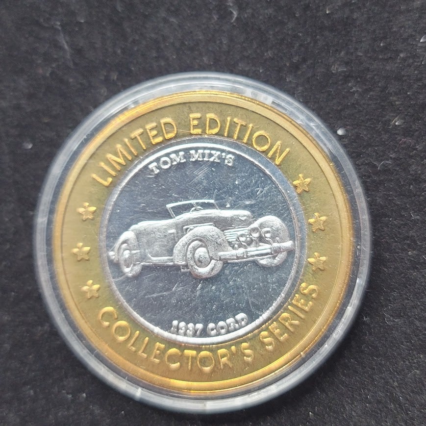 Vintage Imperial Palace Biloxi MS $10 Silver Strike Token Lot of 2