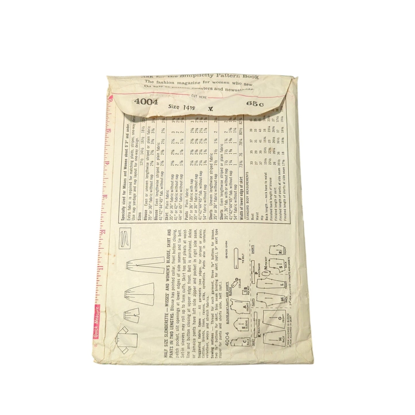 Vintage Sewing pattern