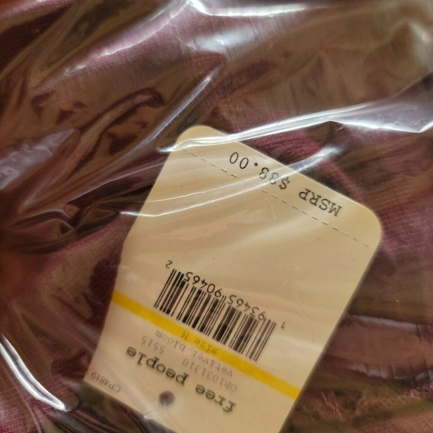 Free People Premonitions WINE Bodycon Slip dress Vetiver Bloom New $88 X-Small