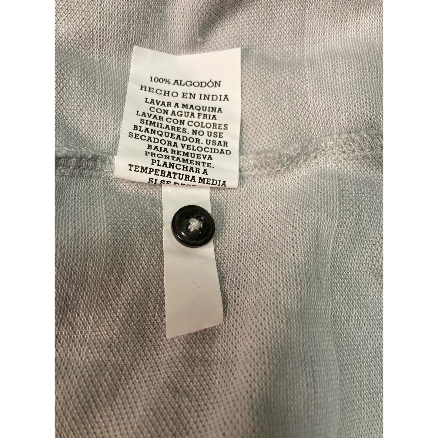 English Laundry Men's Polo Shirt Medium Light Gray NWT Collar Short Sleeve