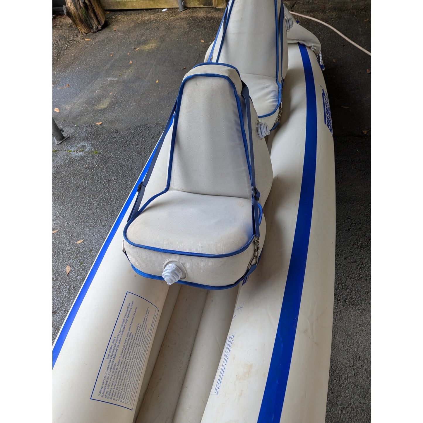 Sea Eagle SE 330 Inflatable canoe kayak portable lightweight flat or mild rivers