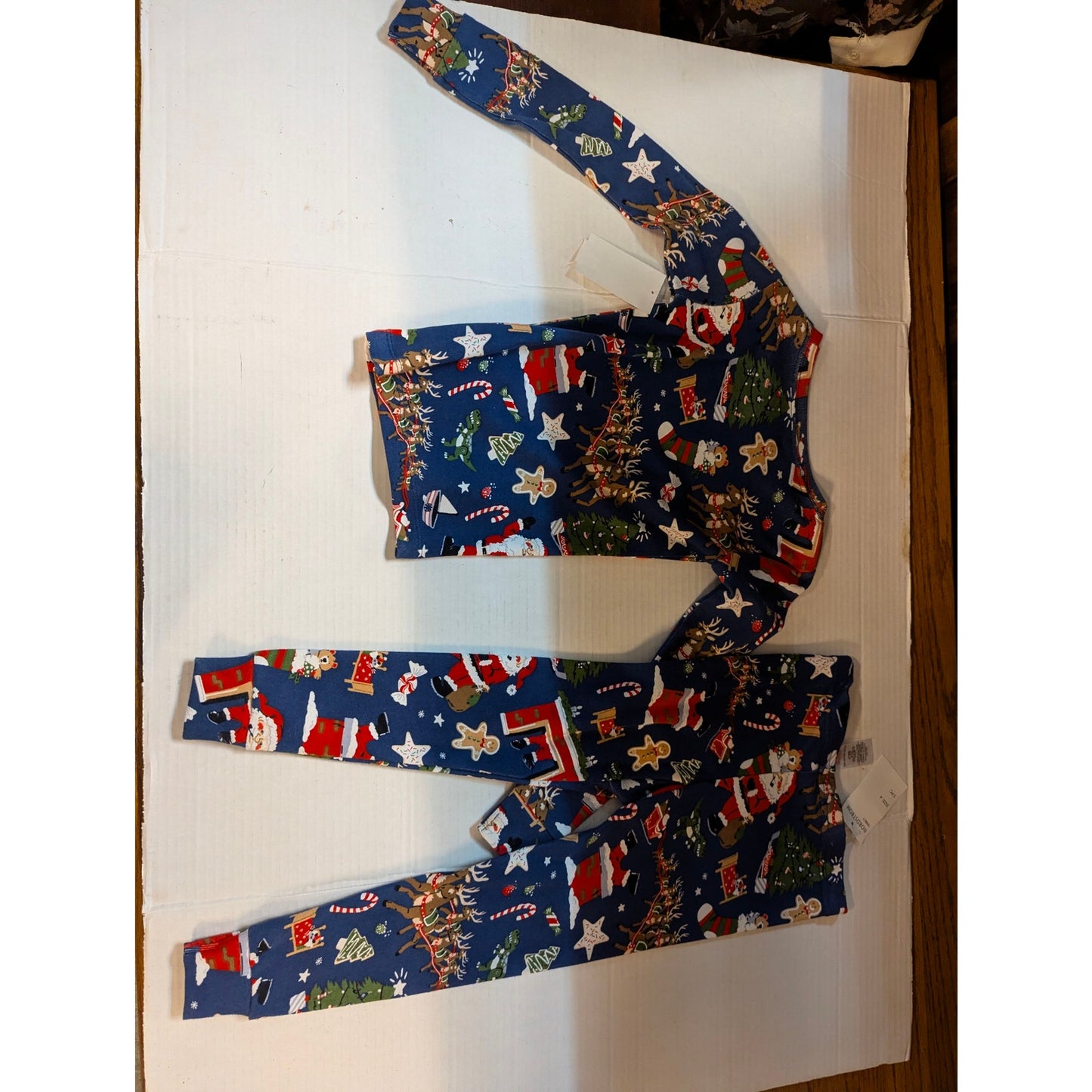 NWT Books to Bed Christmas Holiday Pajama Set (Size 4)