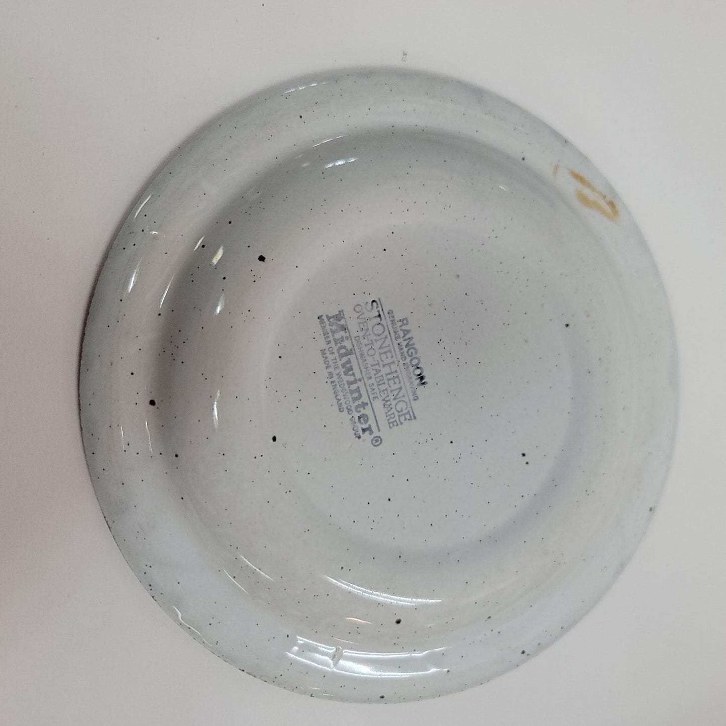 8" salad bread plate Rangoon MCM Stonehenge Midwinter Bamboo Asian Ceramic