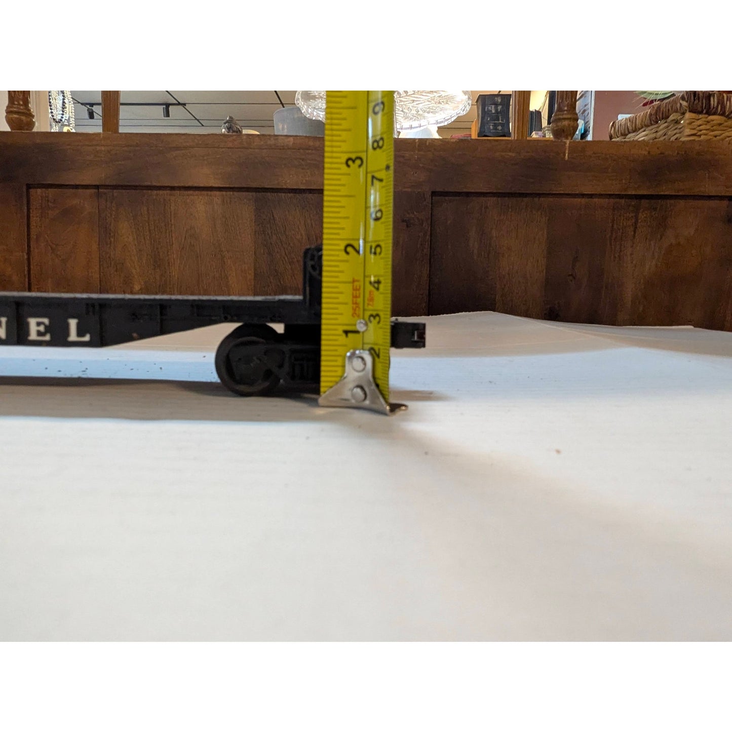 Lionel Vintage O Gauge Black Flatcar Model Train Car