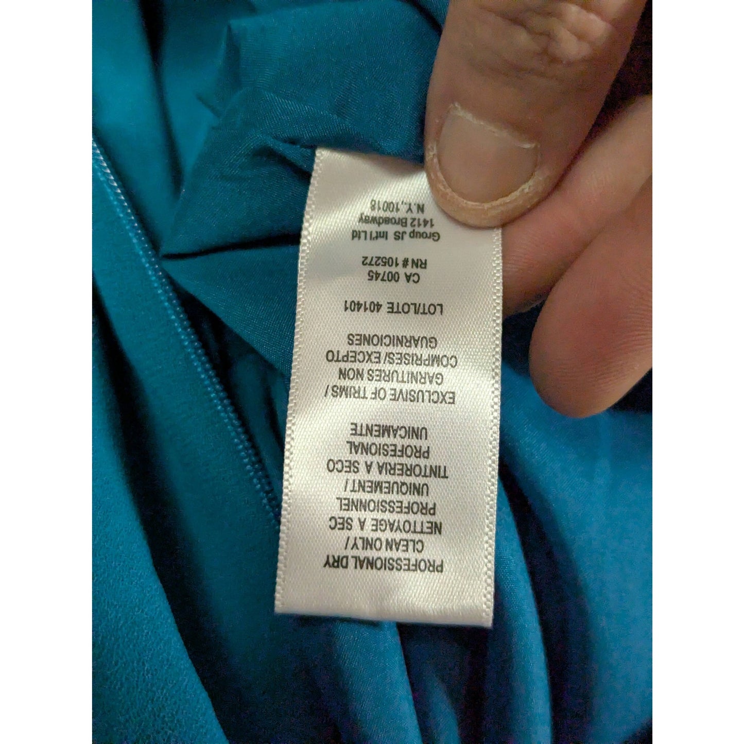 Halston Heritage Turquoise Blue Sleeveless Layered Tie-Neck Maxi Gown Dress 16