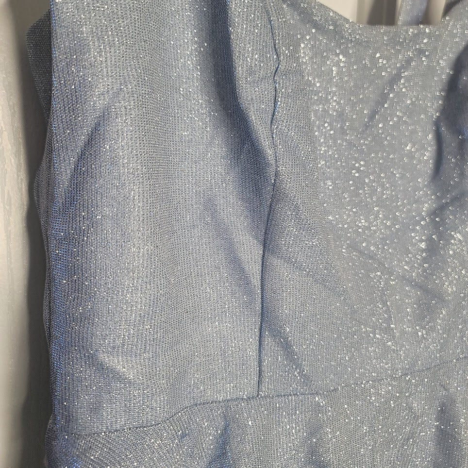 XSCAPE size 6 Mini dress Sparkle glitter Sleeveless glitter cocktail Cinderella