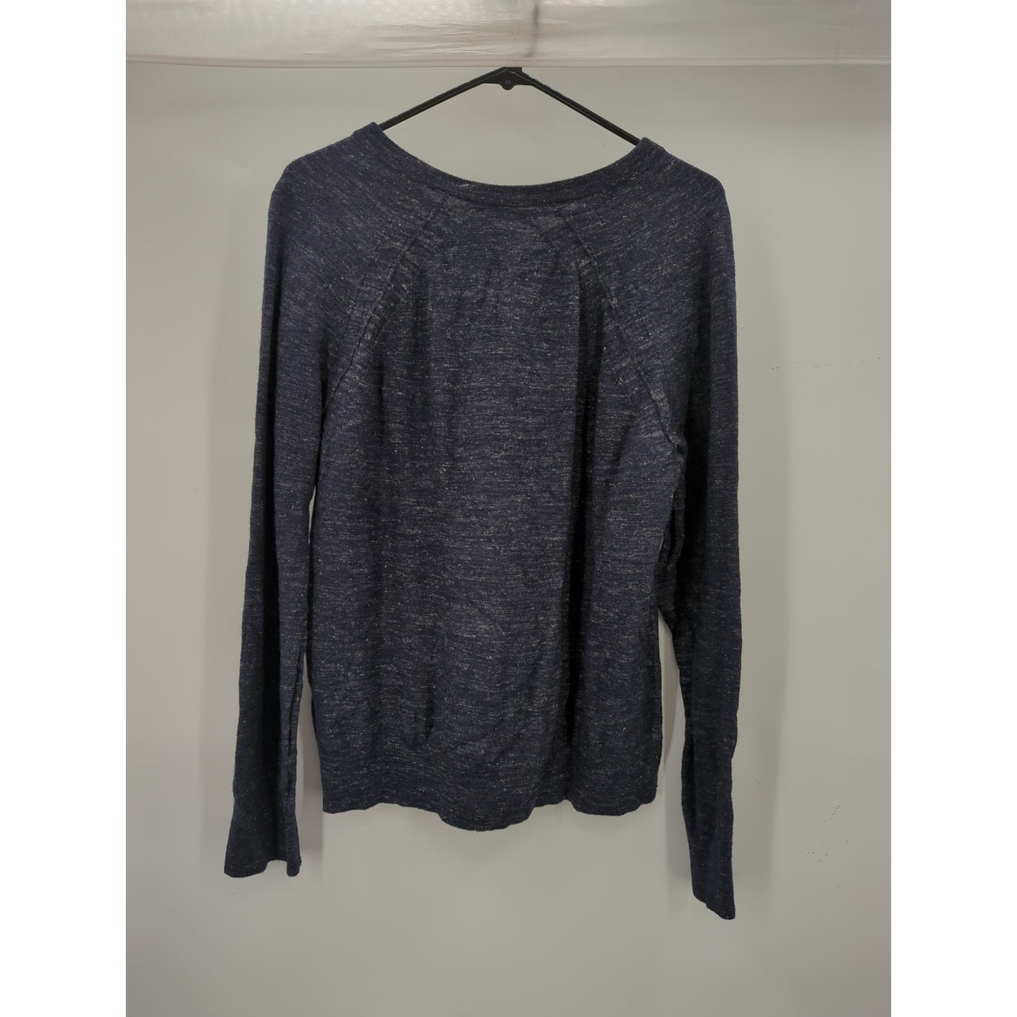 Vince Camuto Men's Navy Marled V-Neck Long Sleeve Sweater Size XL NWT