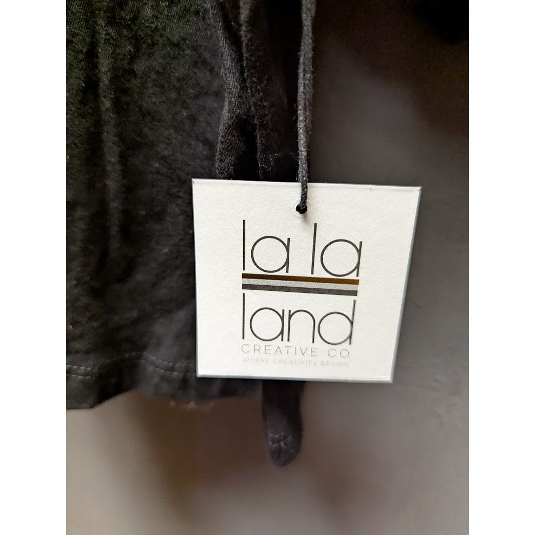 La La Land Size Large crop top shirt Tshirt short sleeve VOtE graphic