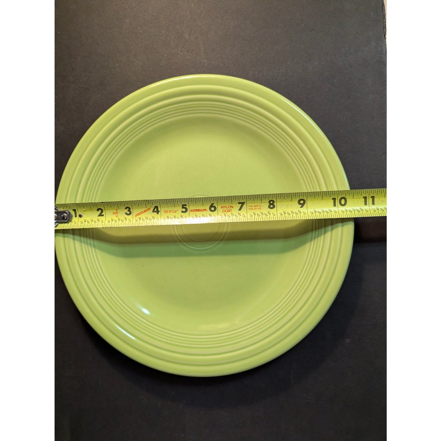 Fiestaware Lemongrass Green Dinner Plate Homer Laughlin Ceramic