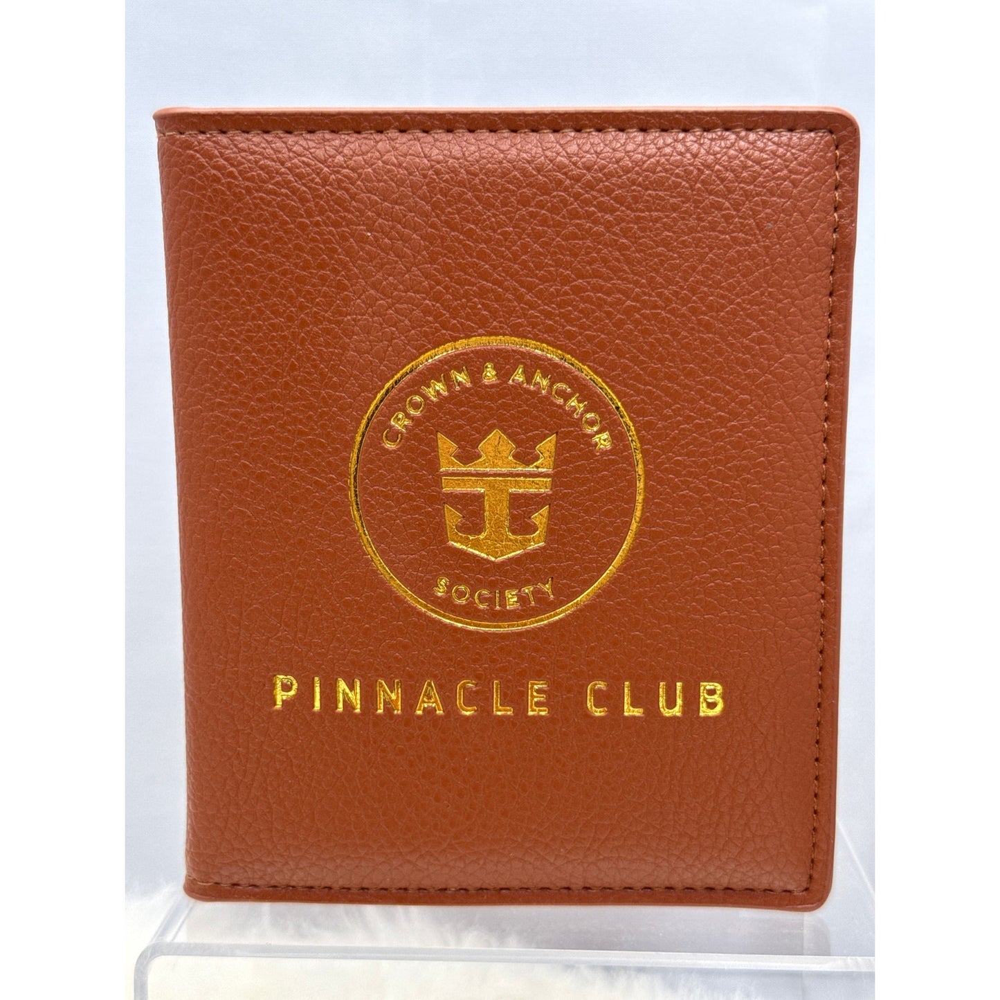 Royal Caribbean Pinnacle Club Passport Holder Set Vegan Leather New Unused Pair