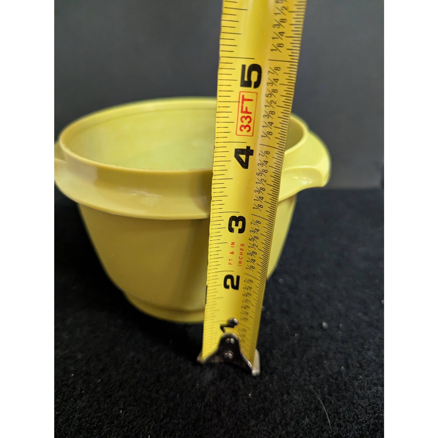 Vintage Tupperware Sunshine Green Servalier Mixing Bowl