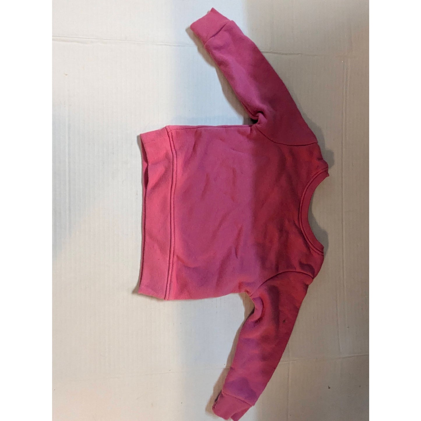 Garanimals Pink Social Butterfly Fleece Sweatshirt Long Sleeve Pullover Top 12M