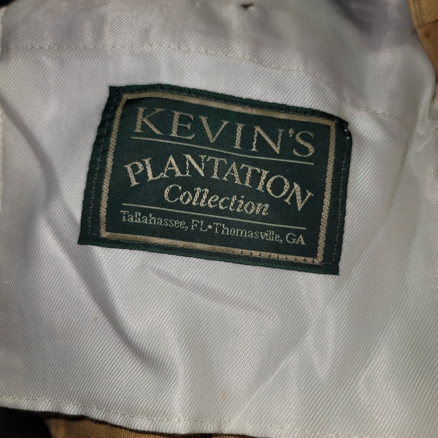 Cotton Twill Suede Pocket trim gold 28" x 38" Kevin's Plantation $110