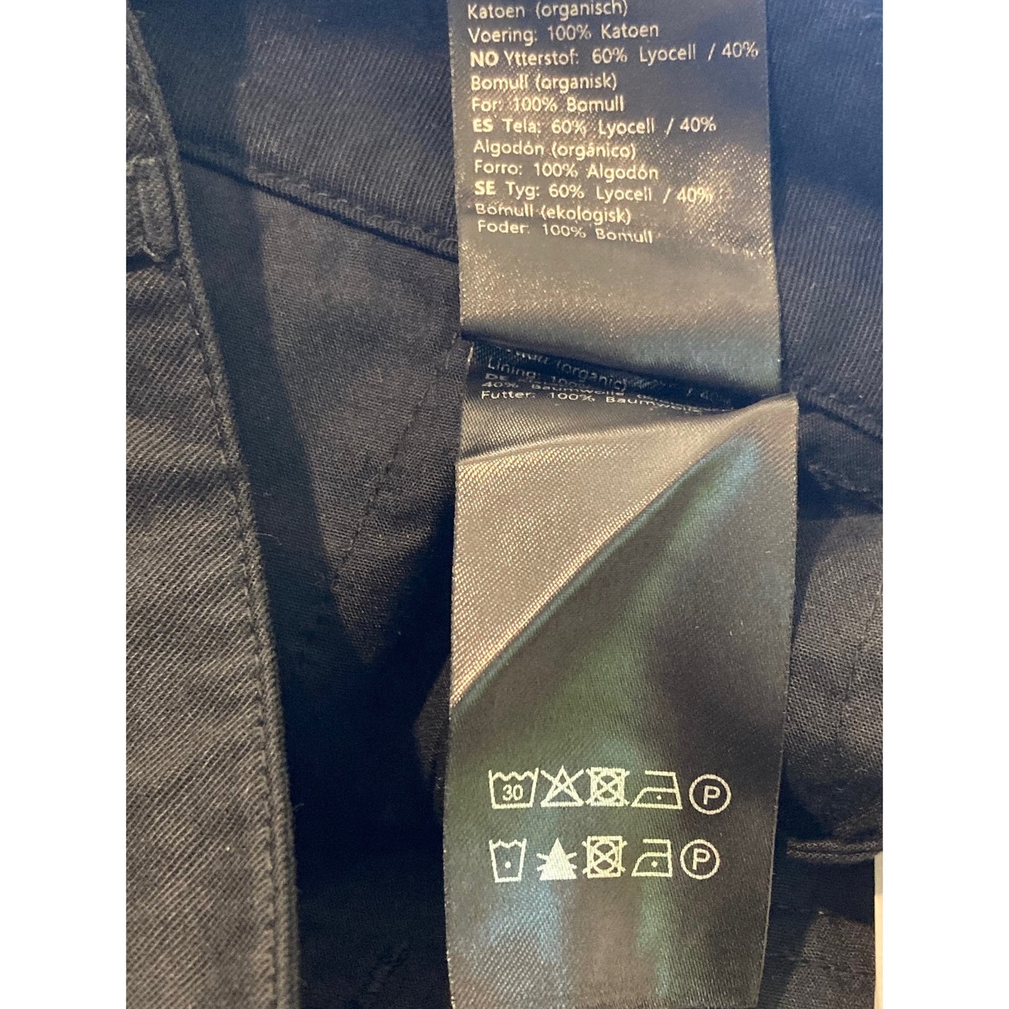 NWT Samsoe Sukari Trousers Cargo Utility Pants 11531 Sz Medium in Black