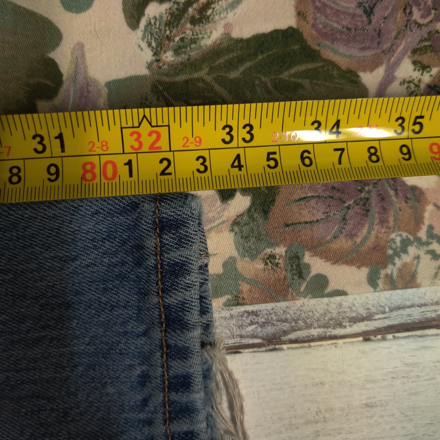 Vintage Levi's 501 Original Fit Straight Leg Blue Wash Jeans 36x32