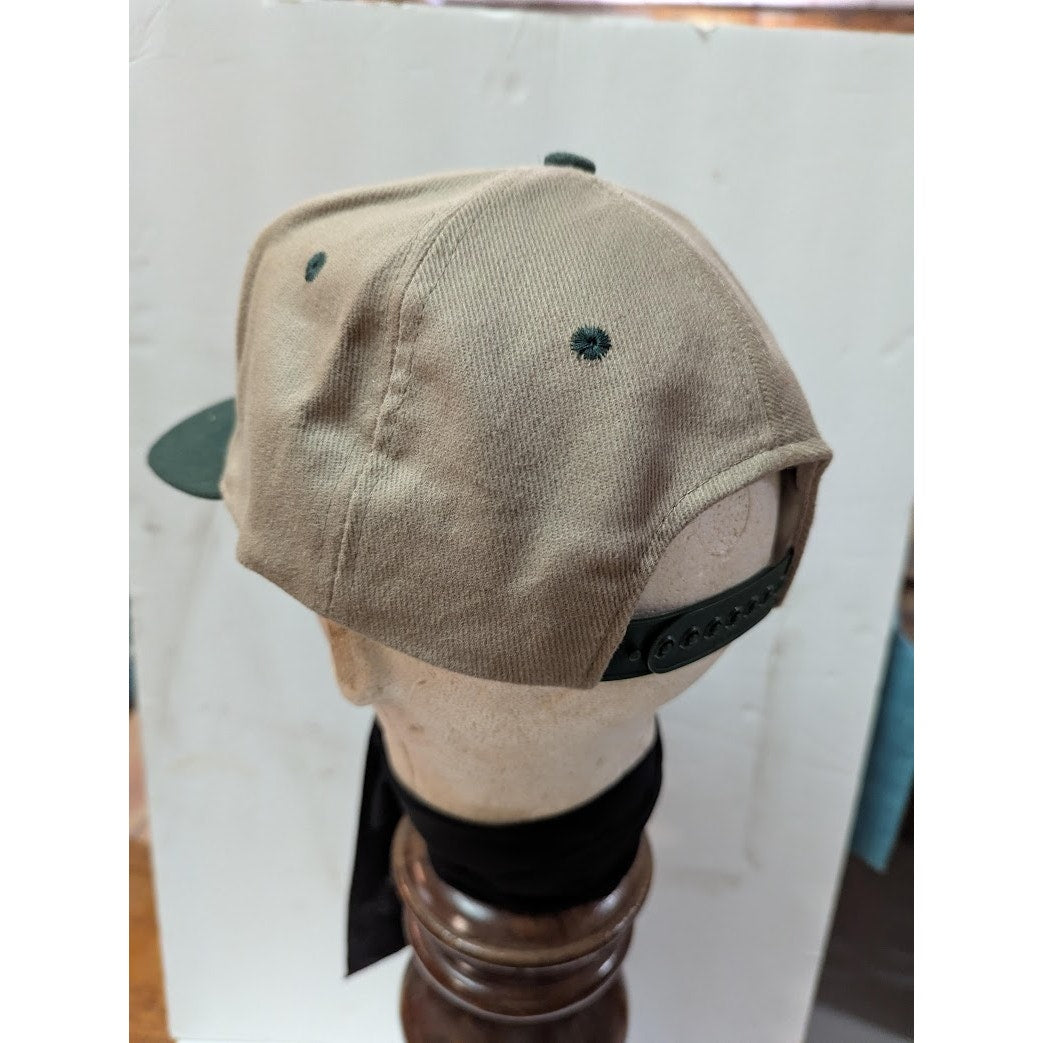 VINTAGE S &J Archery Deer Hunt Snap Back Adjustable TRUCKER full fabric Hat Cap