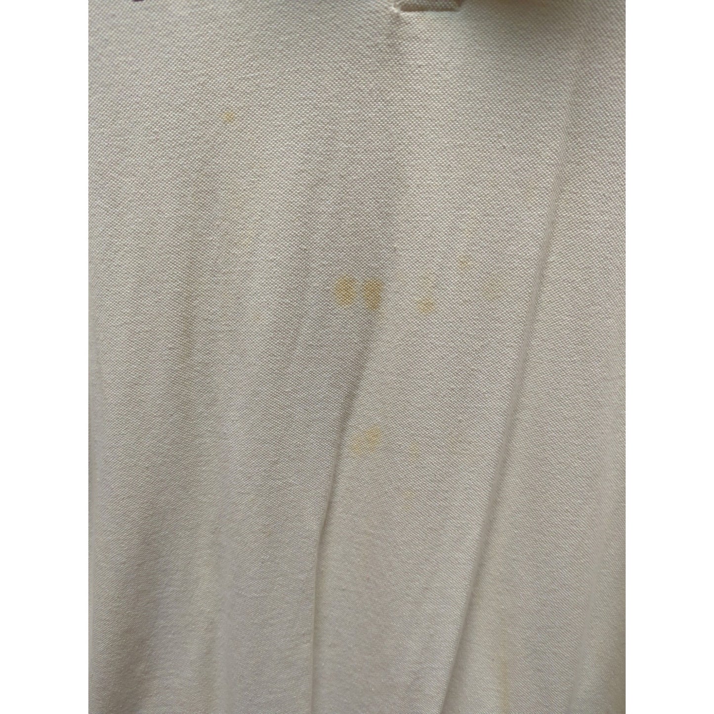 Vintage Collared Champs XL Short Sleeve cream bowling shirt HAZEL