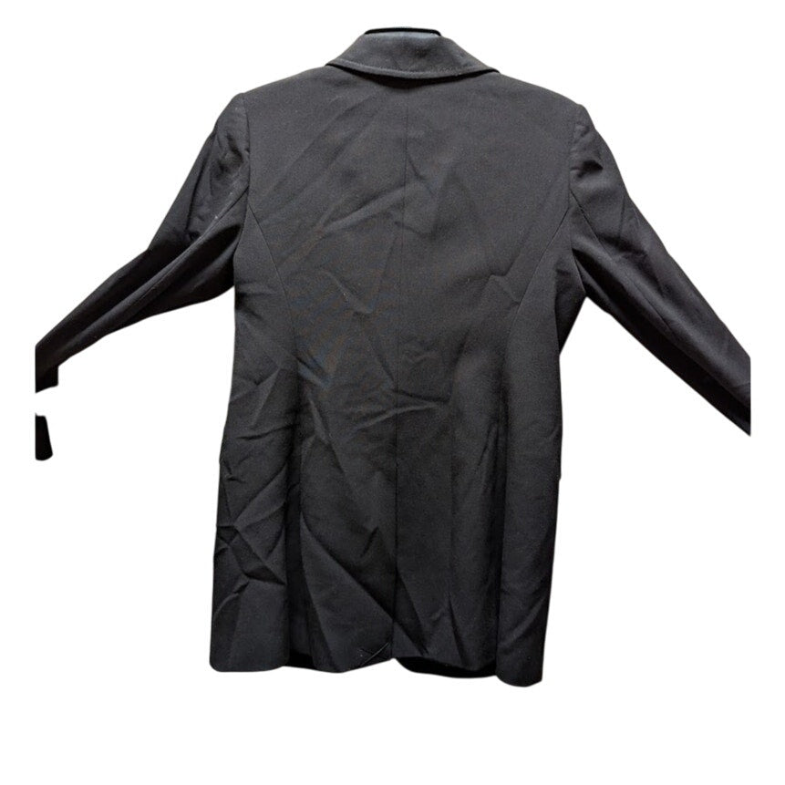 Vince Camuto Rich Black Size 6 Peak Lape Blazer NEW Career Casual Essential
