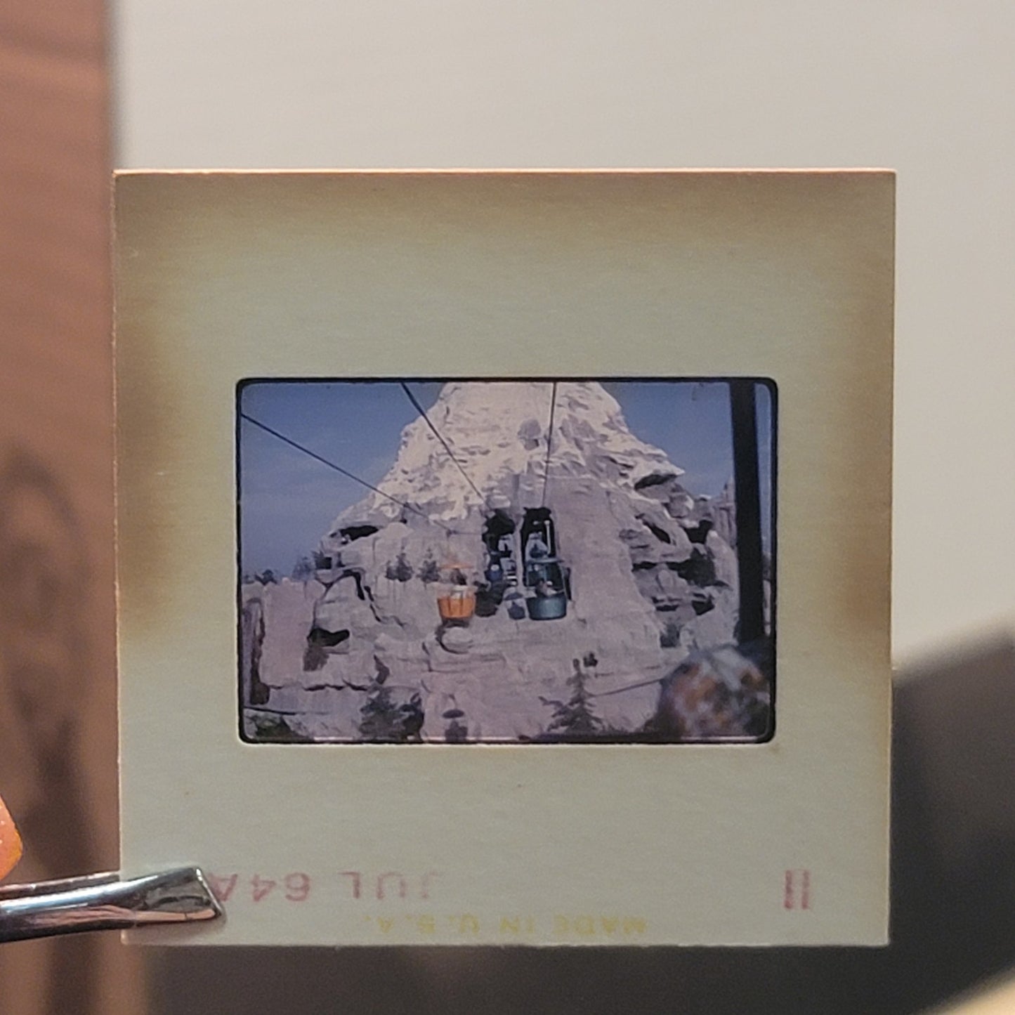 Vintage African American 60s 35MM slides wood display case photo slide VACATION