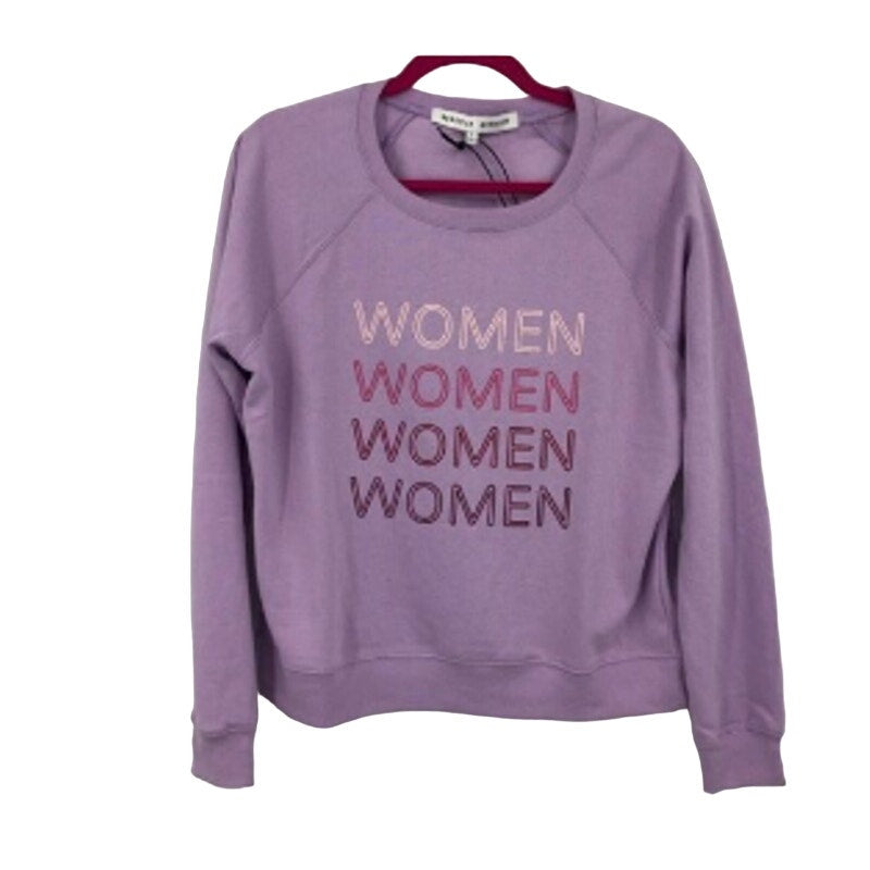 Rebecca Minkoff Feminist Jennings Graphic Sweatshirt Crewneck WOMEN WOMEN WOMEN