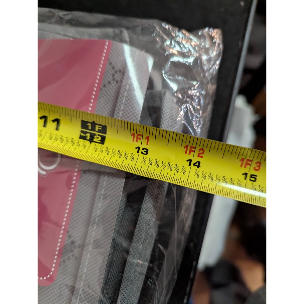 Sorbus Foldable Storage Bag Organizers Large Clear Window & Carry Handles 3-Pack