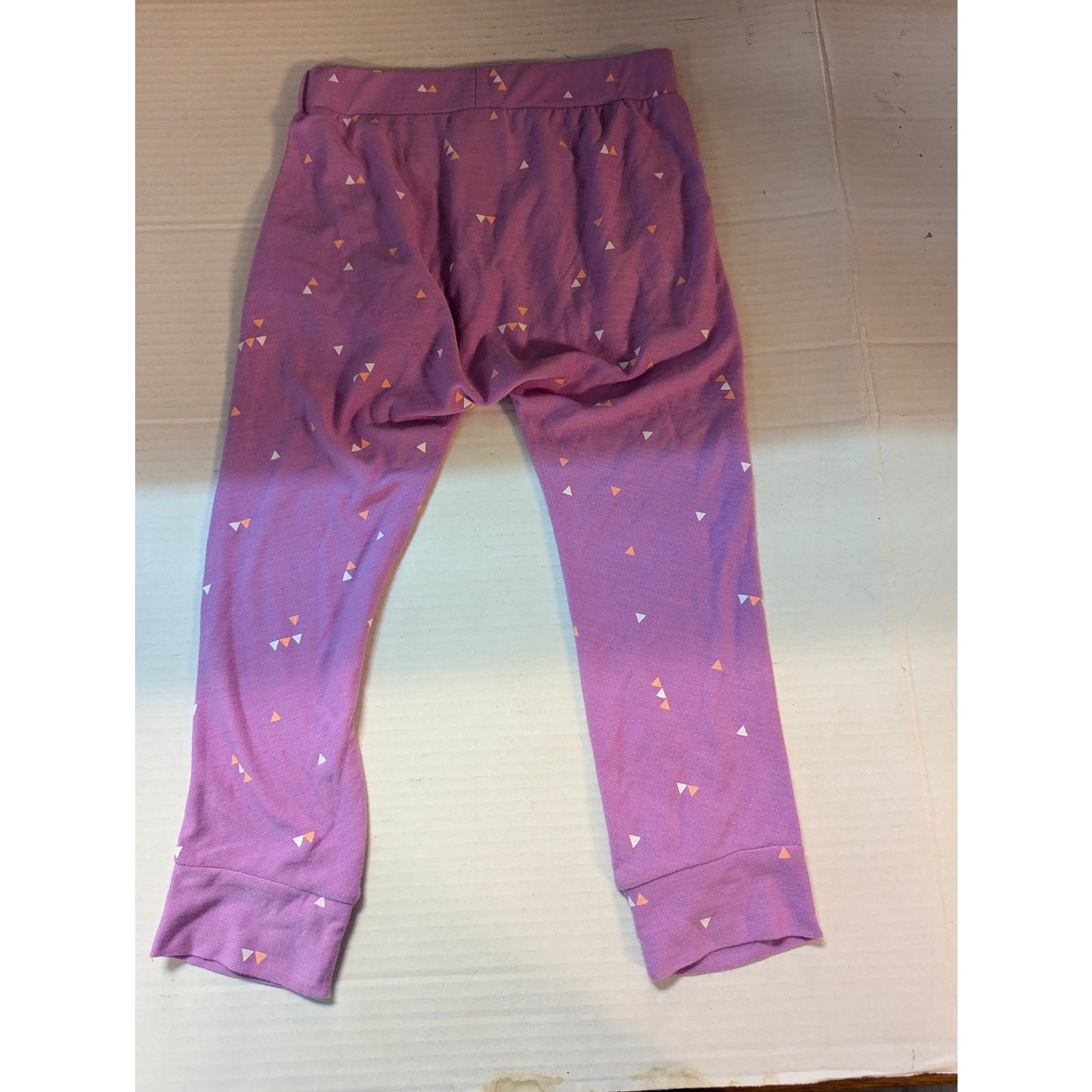 Converse Kids Purple Gold Metallic Foil Sparkle Jogger Pants Toddler Size 3T