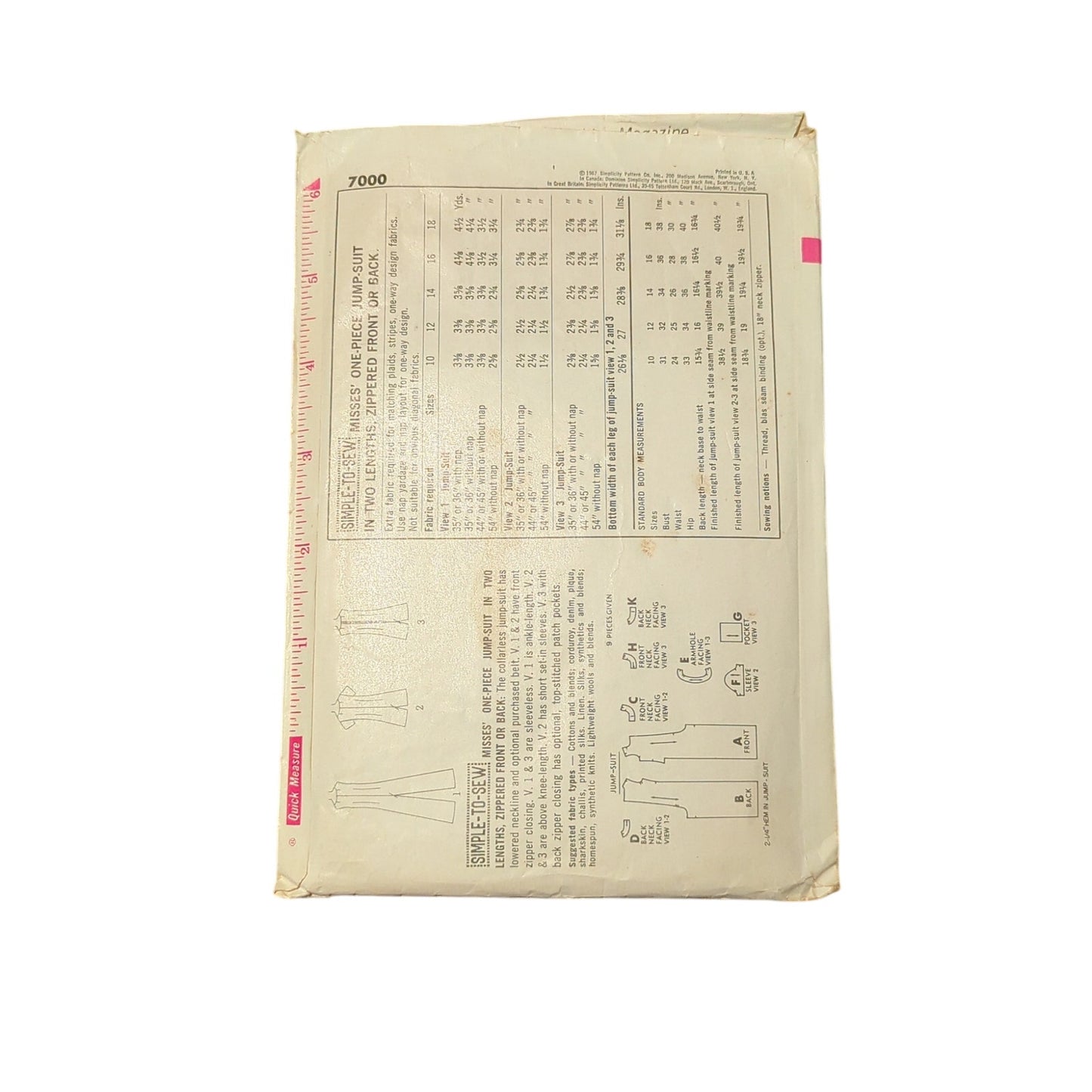 Vintage Sewing pattern