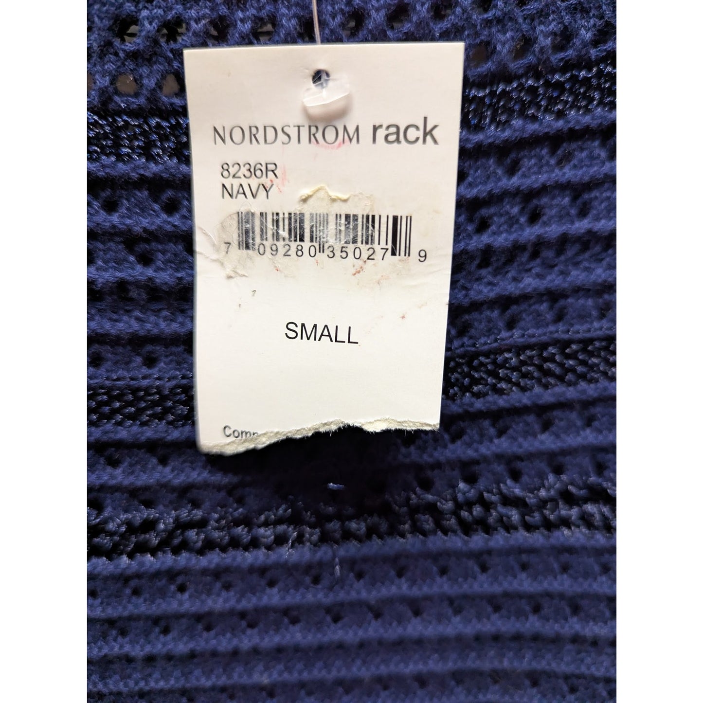 Ceny NEW knit long sleeve Blue sweater Size Small layering