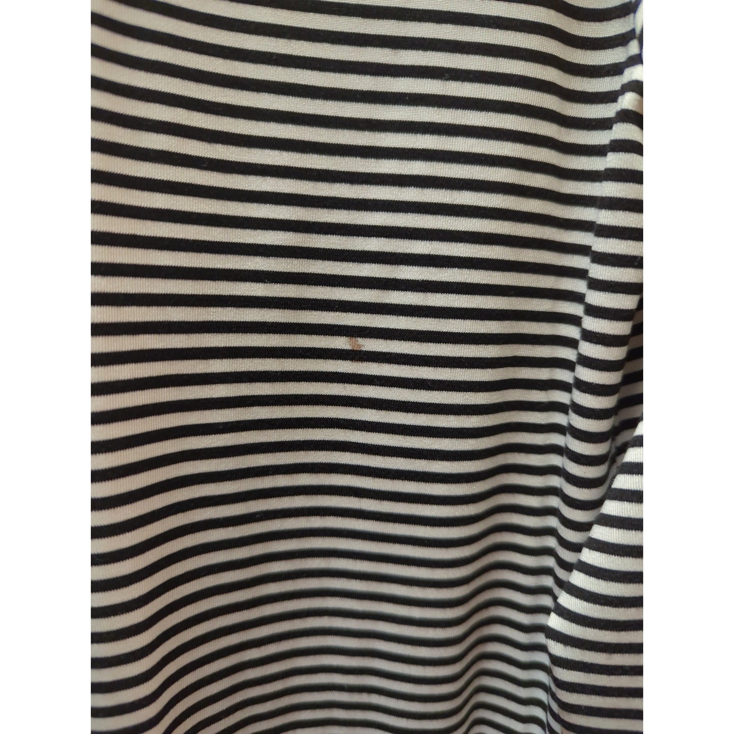 Finejo Stripe Shirt Dress Long Sleeve Collared Button Down Small collared travel