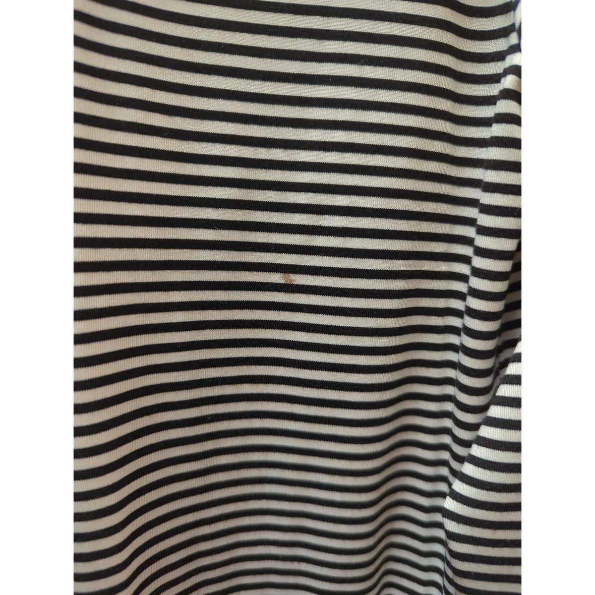Finejo Stripe Shirt Dress Long Sleeve Collared Button Down Small collared travel