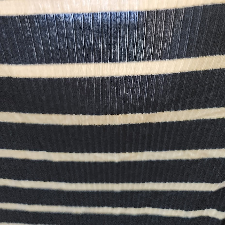 Socialite Cowl Neck Swing Dress Blue White Striped Pockets Size XS NEW Casual
