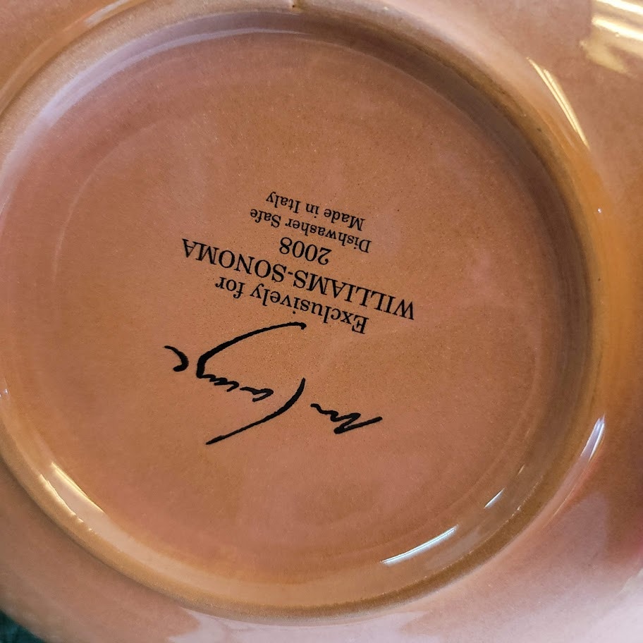 Williams Sonoma 2008 Marc Lacaze Italy Paysage 9 1/2" SINGLE Salad Plate