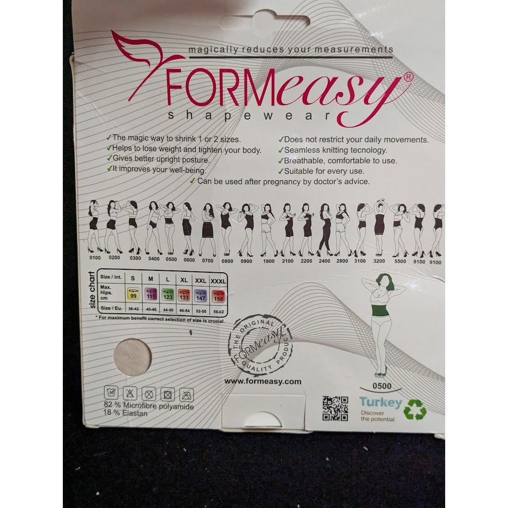 FORMeasy shapewear beige tan 3XL Waist Shaper