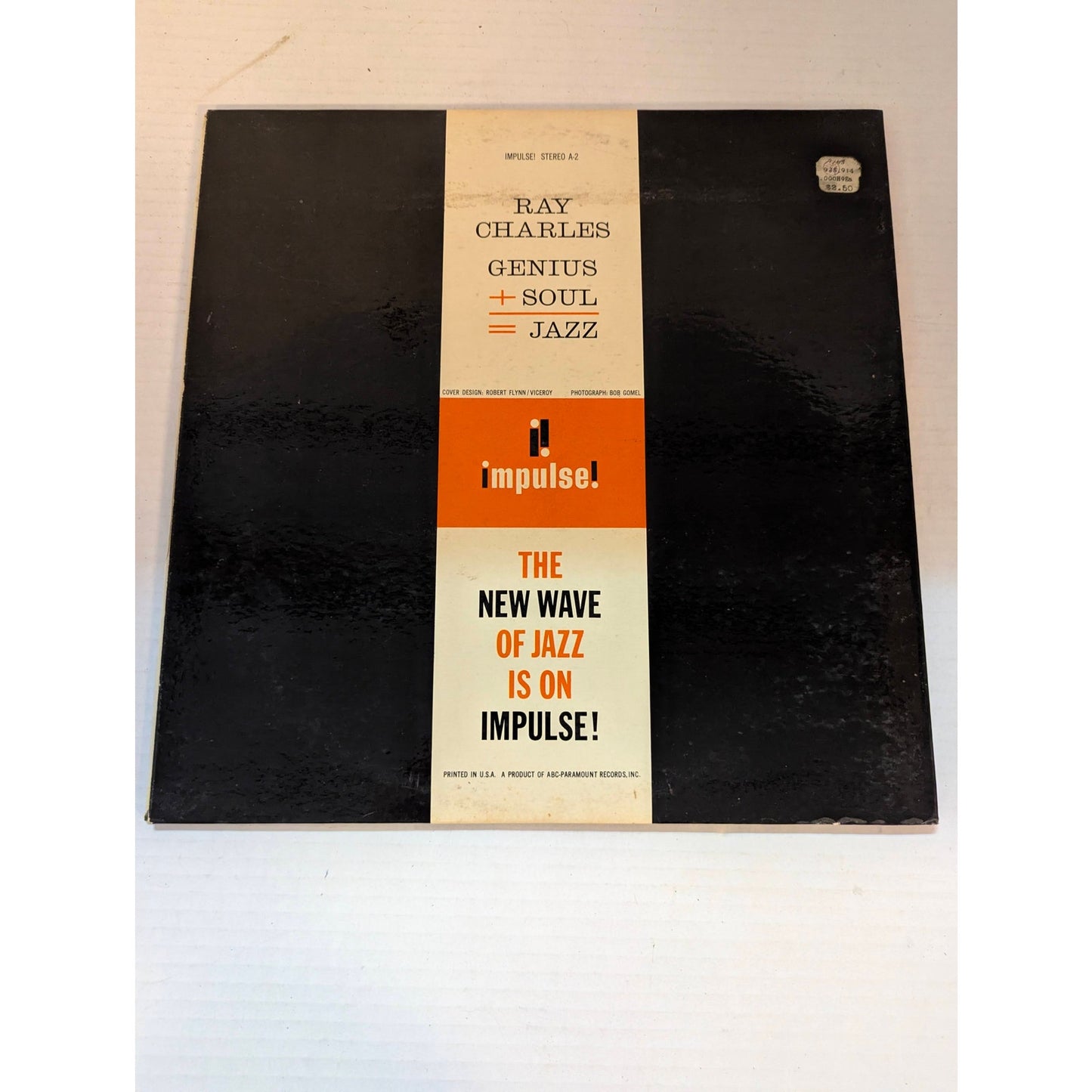 Vintage Ray Charles Genius + Soul = Jazz Impulse! A-2 Gatefold Mono Vinyl LP