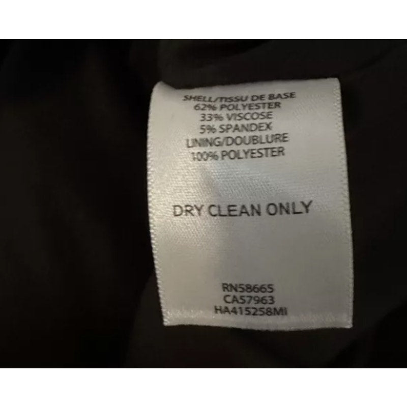 Halogen Single Button Black Blazer Women’s Size XS extra-small Casual Pocket NEW