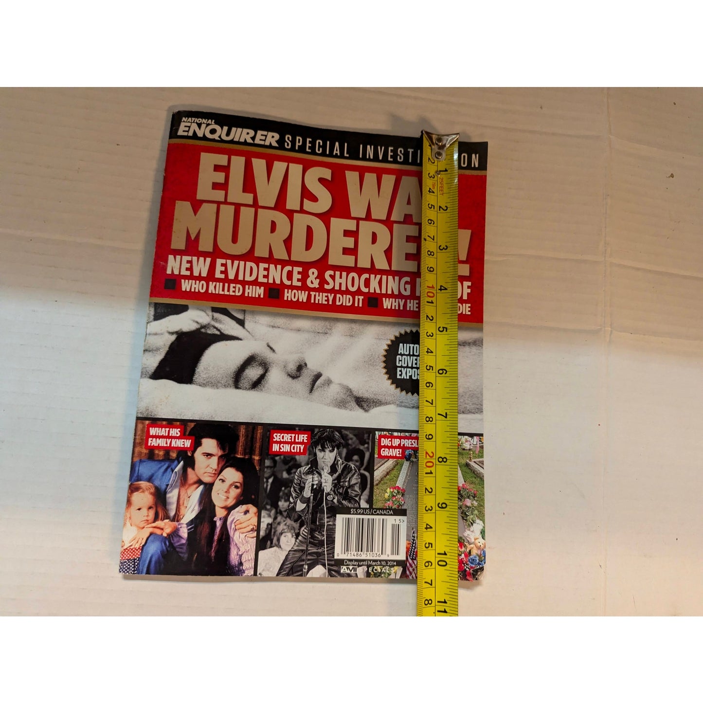 National Enquirer Elvis Presley Special Investigation Murder Evidence Magazine
