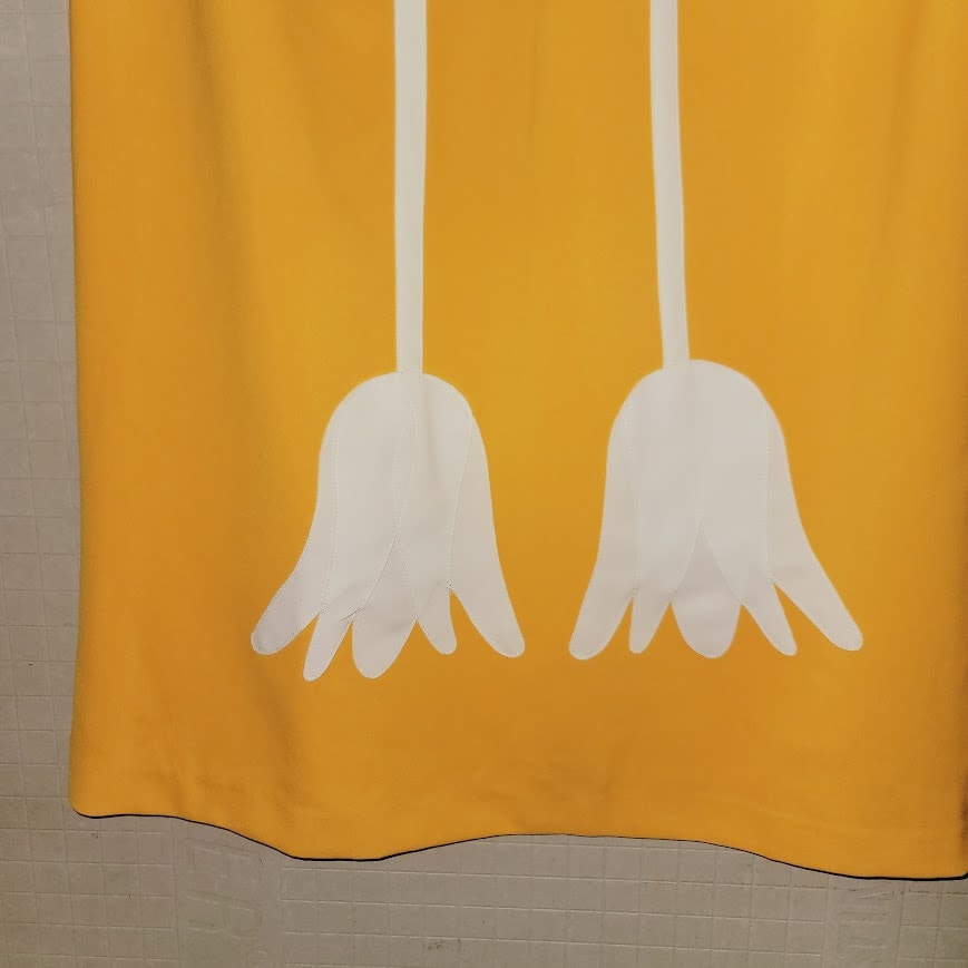 Victoria Beckham Target Size 1X Marigold Sleeveless dress Applique