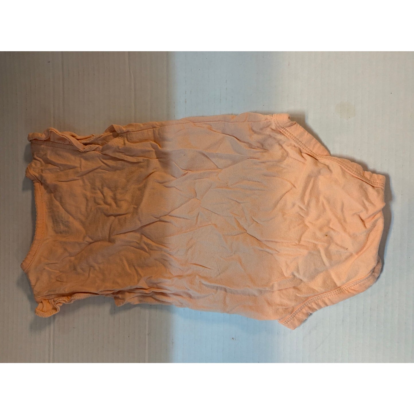 Carter's Baby Girls Orange Butterfly Sleeveless One piece Size 18 Months