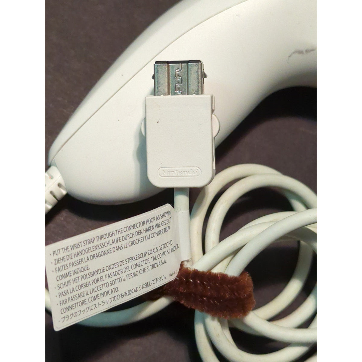 Wii Video Official OEM White Nintendo nunchuck for Nintendo Wii